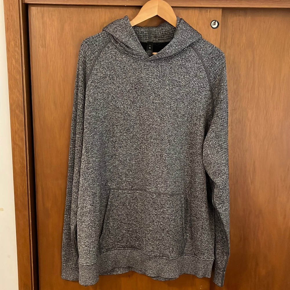 Mens Lululemon Engineered Wamrth Hoodie (XXL) - Heather Grey